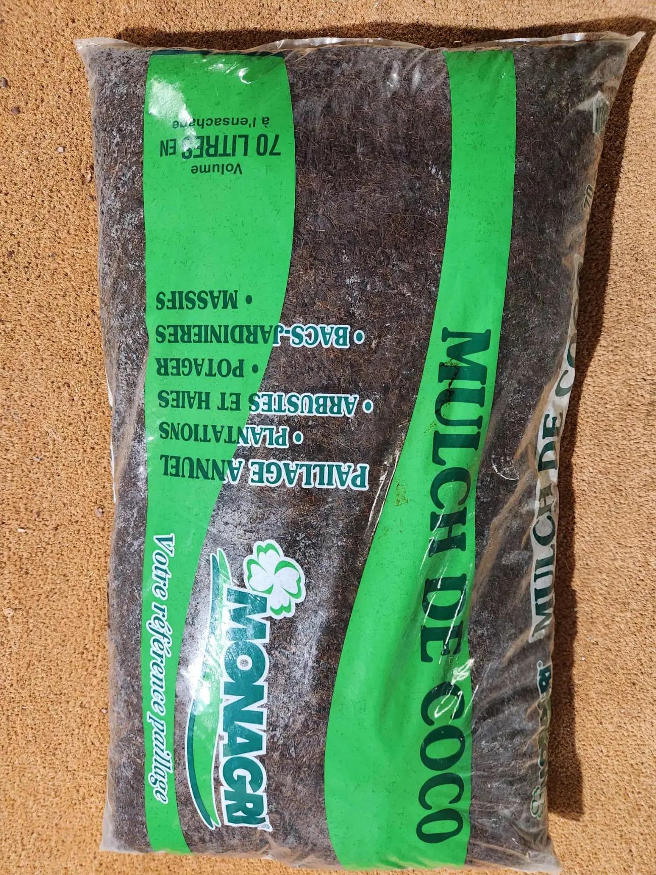 sac de Mulch de Coco